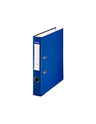 ARCHIVADOR PALANCA ESSELTE FL CARTON FORRADO PVC RADO LOMO 50MM AZ.
