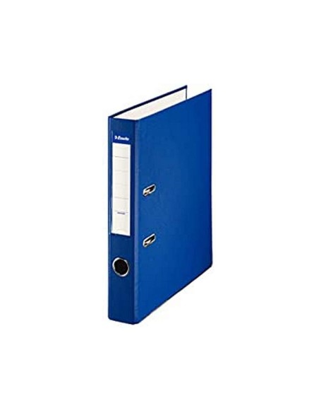 ARCHIVADOR PALANCA ESSELTE FL CARTON FORRADO PVC RADO LOMO 50MM AZ.