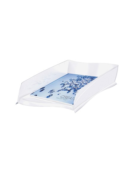 BANDEJA SOBREMESA CEP ISIS PLASTICO BLANCA 380X275X82 MM