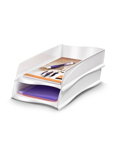BANDEJA SOBREMESA CEP ISIS PLASTICO BLANCA 380X275X82 MM