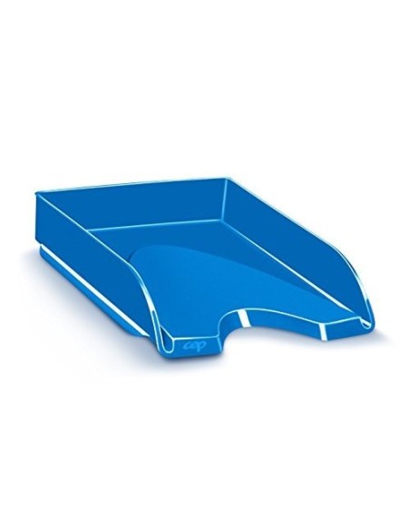 BANDEJA SOBREMESA CEP GAMA PLASTICO AZUL 257X348X66 MM.