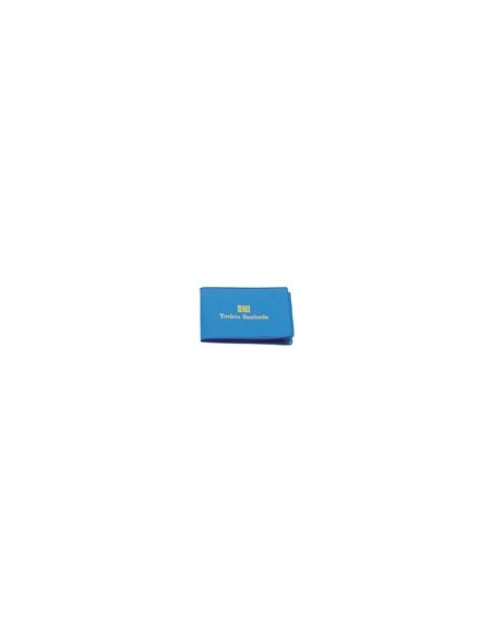 FUNDA PORTACARNET SEGURIDAD SOCIAL OPACA PVC