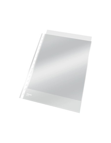 FUNDA MULTITALADRO ESSELTE A4 PP 80 MC 11 TALADR CRISTAL 100UD**71836