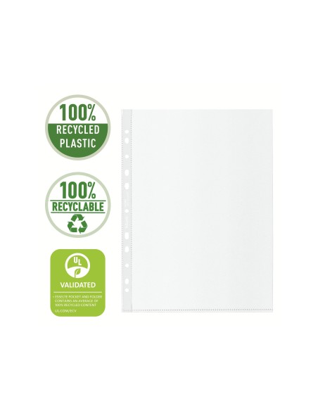 FUNDA MULTITALADRO ESSELTE DIN A4 60 MC PP PIEL NARANJA 100 UD**75480