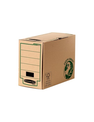 CAJA ARCHIVO DEFI. FELLOW. FOLIO CARTON RECICLADO LOMO 150 MM**499198