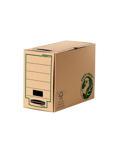 CAJA ARCHIVO DEFI. FELLOW. FOLIO CARTON RECICLADO LOMO 150 MM**499198
