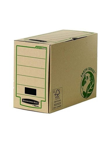CAJA ARCHIVO DEFI. FELLOW. FOLIO CARTON RECICLADO LOMO 150 MM**499198