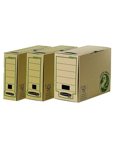 CAJA ARCHIVO DEFI. FELLOW. FOLIO CARTON RECICLADO LOMO 150 MM**499198