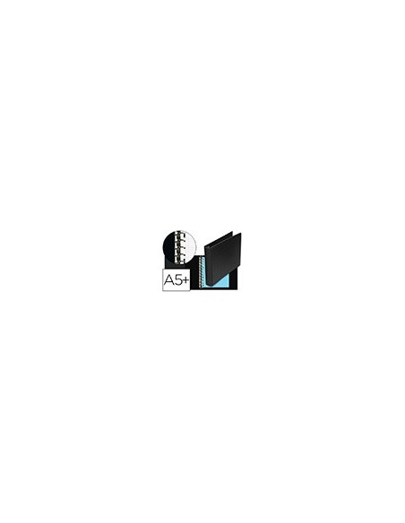 CARPETA MULTIFIN ALFA 3002-M 11 A 25 MM PLASTICO 4º NEGRO