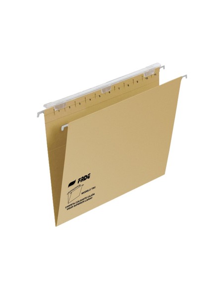 CARPETA COLGANTE FL+ VISOR SUP. LARGO FADE KRAFT ECO