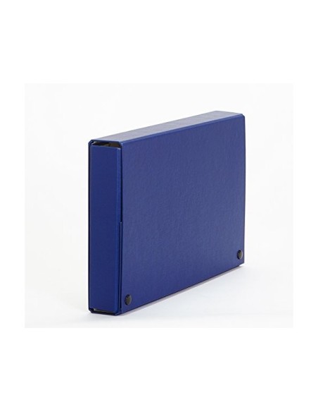 CARPETA PROYECTOS PARDO FOLIO LOMO 90 MM CARTON FORRADO AZUL BROCHE