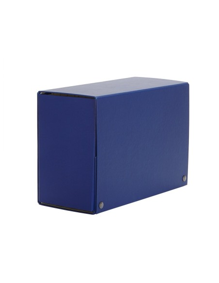 CARPETA PROYECTOS PARDO FOLIO LOMO 120 MM CARTON FORRADO AZUL BROCHE