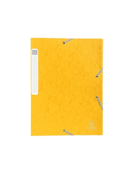CARPETA PROYECTO EXACOMPTA DIN A4 L. 130MM EXT.TIRA VELCRO COL.SURT.