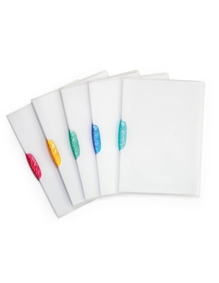 CARPETA SWINGCLIP DOSIER PINZA LATERAL Y GIRATORIA DIN A4 CAP.30H COL
