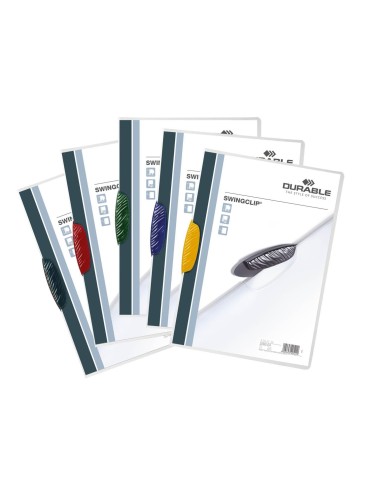 CARPETA SWINGCLIP DOSIER PINZA LATERAL Y GIRATORIA DIN A4 CAP.30H COL