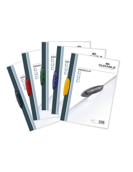 CARPETA SWINGCLIP DOSIER PINZA LATERAL Y GIRATORIA DIN A4 CAP.30H COL
