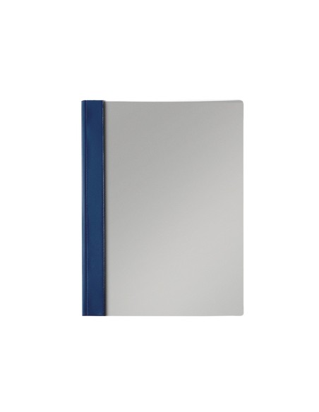 CARPETA DOSSIER FASTENER PVC ESSELTE FL.AZUL MARINO