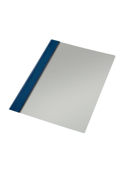 CARPETA DOSSIER FASTENER PVC ESSELTE FL.AZUL MARINO