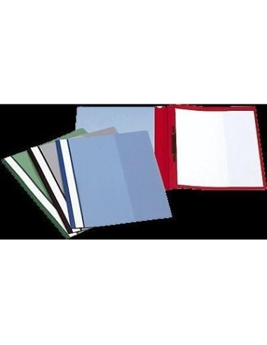 CARPETA DOSSIER FASTENER PVC ESSELTE FL.AZUL MARINO