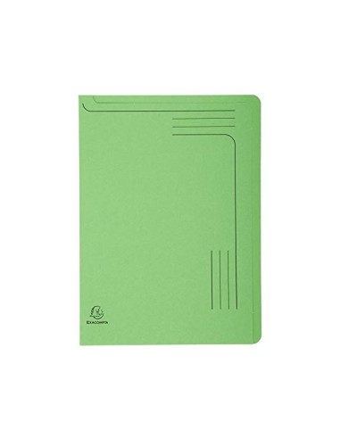 CARPETA DOSSIER UÑERO CARTULINA EXACOMPTA DIN A4 290 GR 5 UND COL.SUR