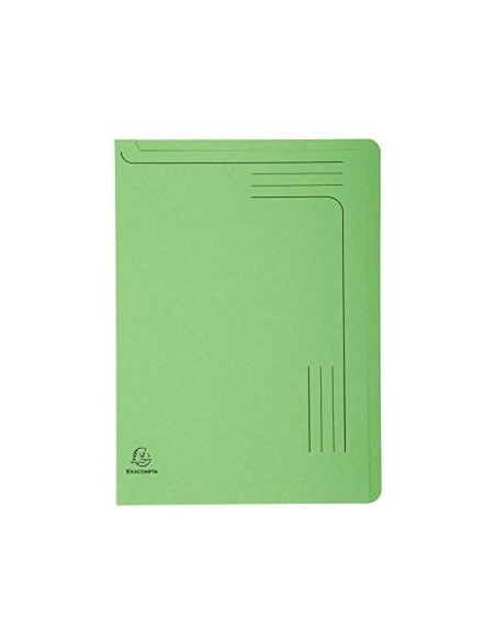 CARPETA DOSSIER UÑERO CARTULINA EXACOMPTA DIN A4 290 GR 5 UND COL.SUR
