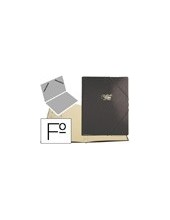 CARPETA CLASIF.CARTON COMPACTO SARO FL.NEGRA 12 DEPARTAMENTOS 2