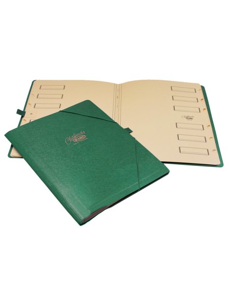 CARPETA CLASIF.CARTON COMPACTO SARO FL.VER 12 DEPARTAMENTOS