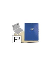CARPETA CLASIF.CARTON COMPACTO SARO FL.AZUL 12 DEPARTAMENTOS 2