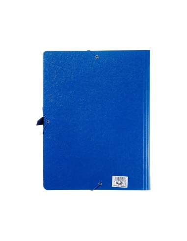 CARPETA CLASIF.CARTON COMPACTO SARO FL.AZUL 12 DEPARTAMENTOS