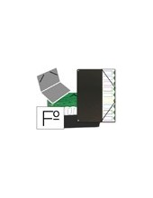 CARPETA CLASIF.TAPA PLASTICO PARDO FL.-9 DEPARTAMENTOS NG. 2