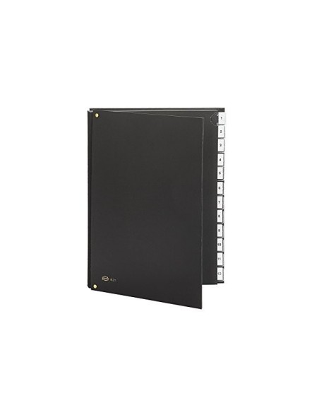 CARPETA CLASIF. FUELLE PARDO CARTON FL.12 DEP.VISOR DOBLE PERS.NG