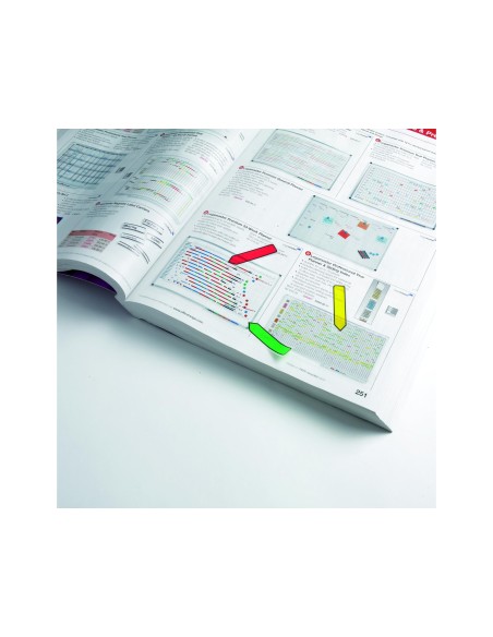 BANDERITAS SEP.FLECHASDISP.COL.BRILLANTESPOST-IT INDEX 684ARR1 100 BA