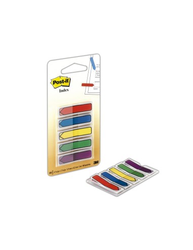 BANDERITAS SEP.FLECHASDISP.COL.BRILLANTESPOST-IT INDEX 684ARR1 100 BA
