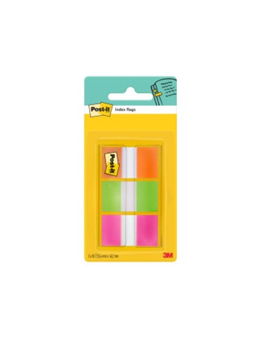 BANDERITAS SEP.POST-IT INDEX 680 NJ LIMA ROSA DISP.FUNDA 3X20