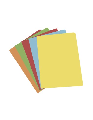 SUBCARPETA A4 180 GR. GIO COLORES SURTIDOS 50 UD.