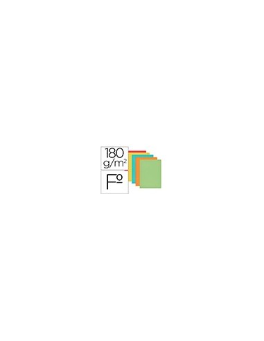 SUBCARPETA FL 180 GR. GIO COLORES PASTEL 50 UD.