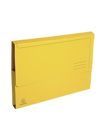 SUBCARPETA A4 290 GR. EXACOMPTA C/BOLSA AMARILLO 50 UD.