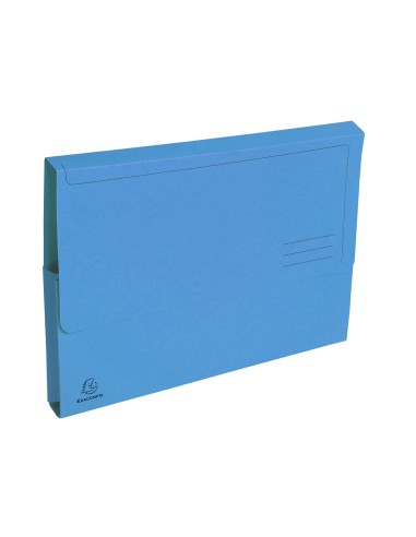 SUBCARPETA A4 290 GR. EXACOMPTA C/BOLSA COLORES SURTIDOS C/50