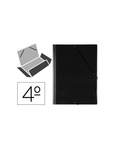 CARPETA GOMAS SARO A5 PVC 3 SOLAPAS NG.