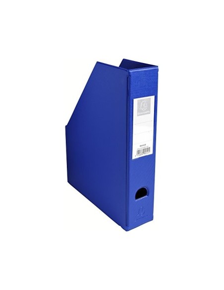 REVISTERO EXACOMPTA PVC LOMO 70MM COLOR AZUL 230X310X70 MM