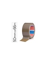CINTA EMBALAR ADH. TESA PVC COLOR MARRON 66MTSX50MM 2