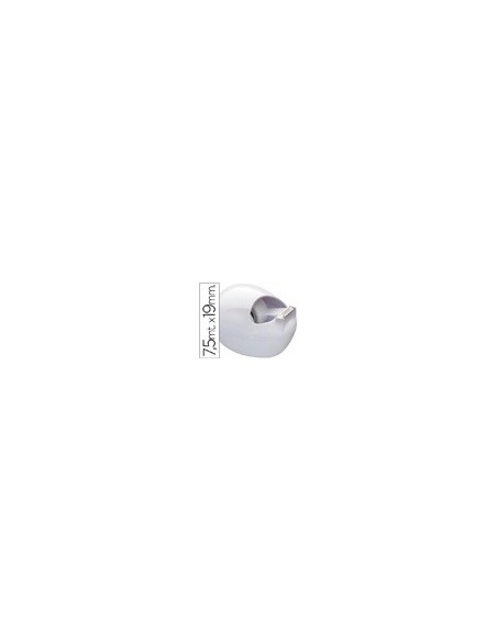 PORTARROLLOS SOBREM.SCOTCH COLOR BLANCO C-36 KARIM 7,5 MT X 19 MM INC