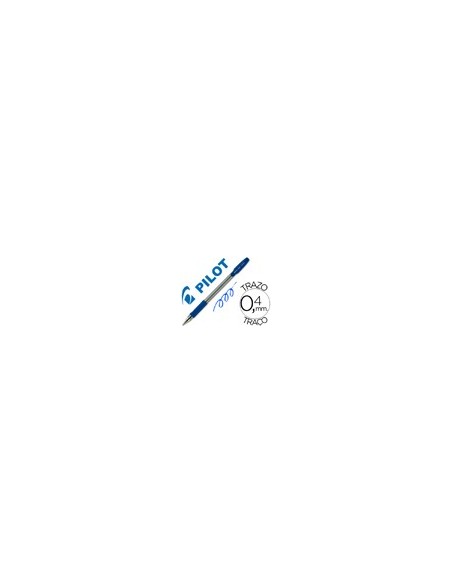 BOLIGRAFO PILOT BPS-GP AZUL SUJECION CAUCHO BASE ACEITE C/CAPUCHON