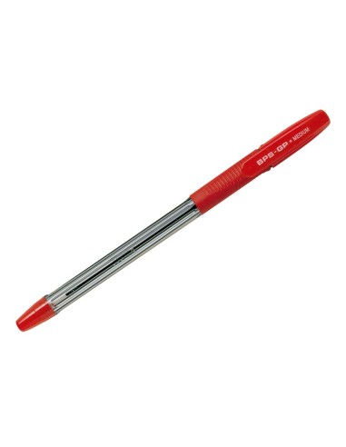 BOLIGRAFO PILOT BPS-GP ROJO SUJECION CAUCHO BASE ACEITE C/CAPUCHON