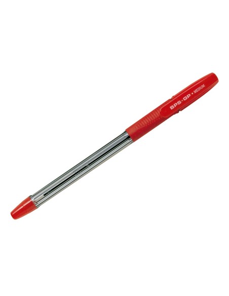 BOLIGRAFO PILOT BPS-GP ROJO SUJECION CAUCHO BASE ACEITE C/CAPUCHON