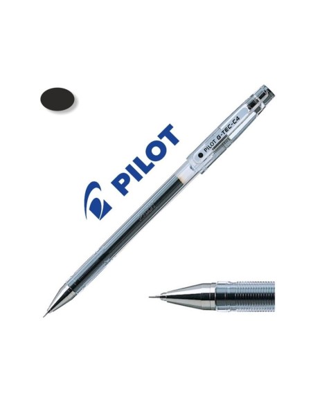 BOLIGRAFO PILOT PUNTA AGUJA G-TEC-C4 NEGRO