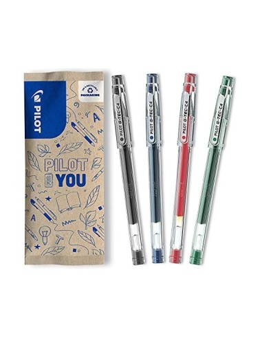BOLIGRAFO PILOT PUNTA AGUJA G-TEC-C4 ROJO
