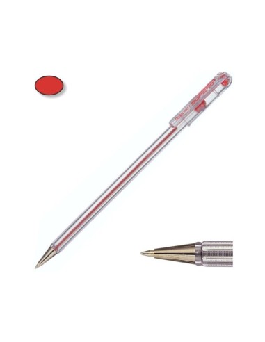 BOLIGRAFO PENTEL BK-77 B ROJO