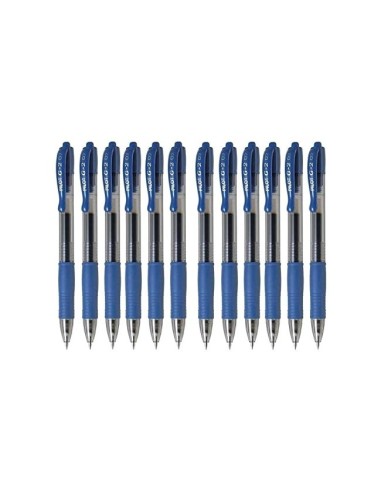 BOLIGRAFO PILOT G-2 NEGRO TINTA GEL RETR.-SUJECION CAUCHO