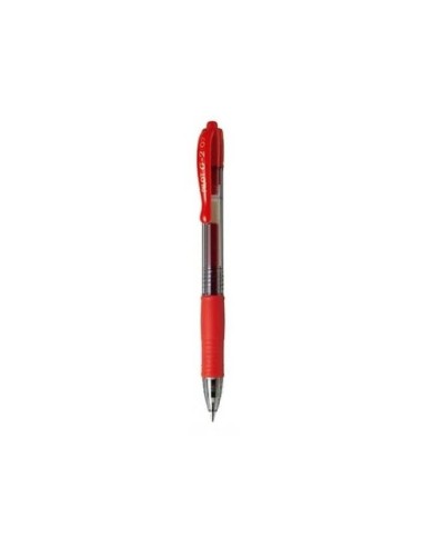 BOLIGRAFO PILOT G-2 ROJO TINTA GEL RETR.-SUJECION CAUCHO
